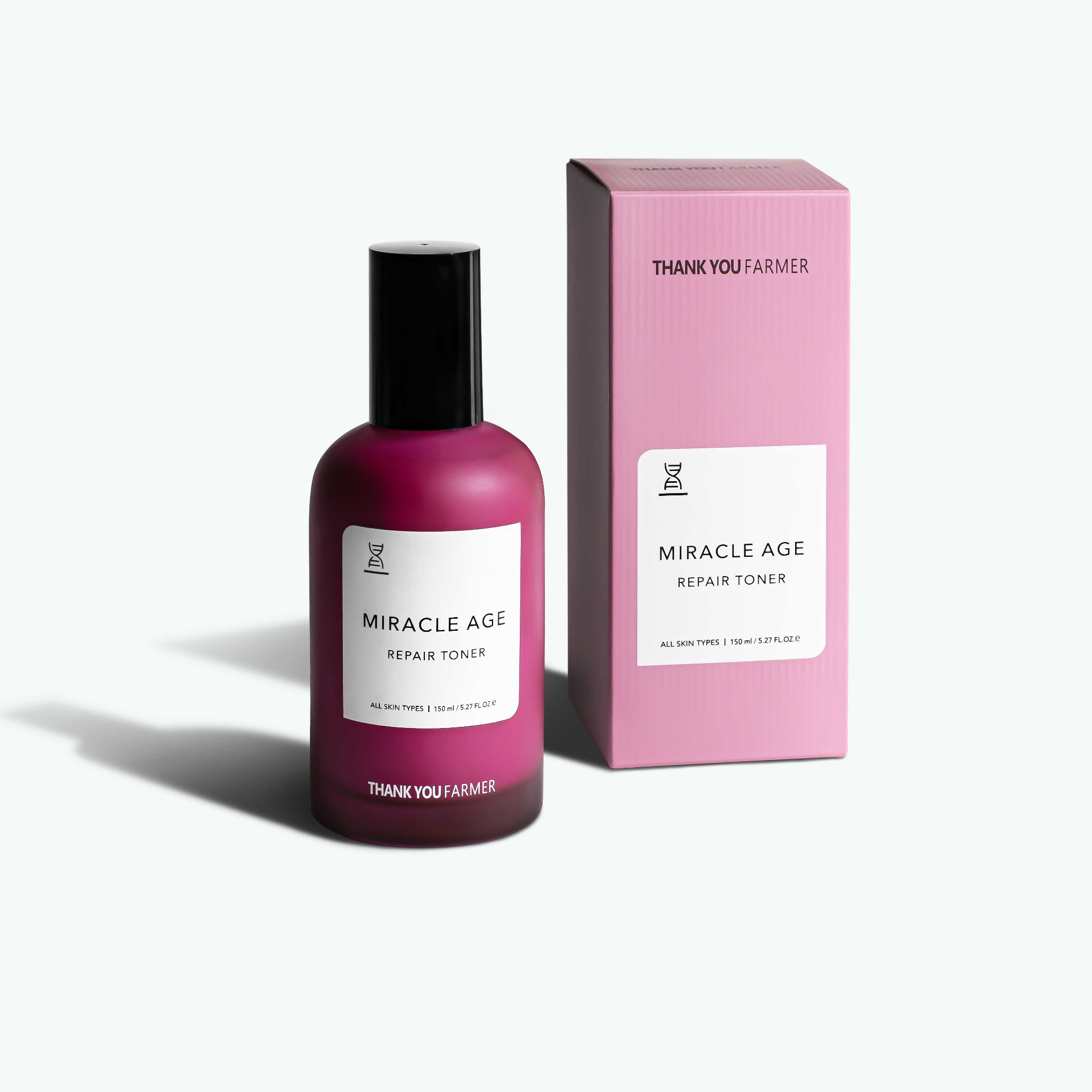 Amazon product photography example - beauty products on white background