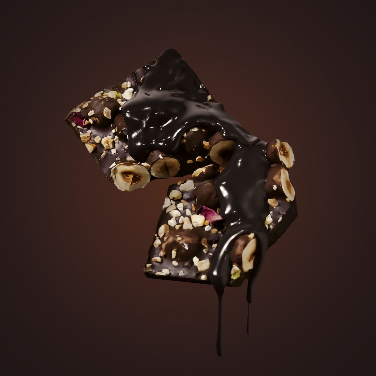 Dark Chocolate product photography by Team TSB
