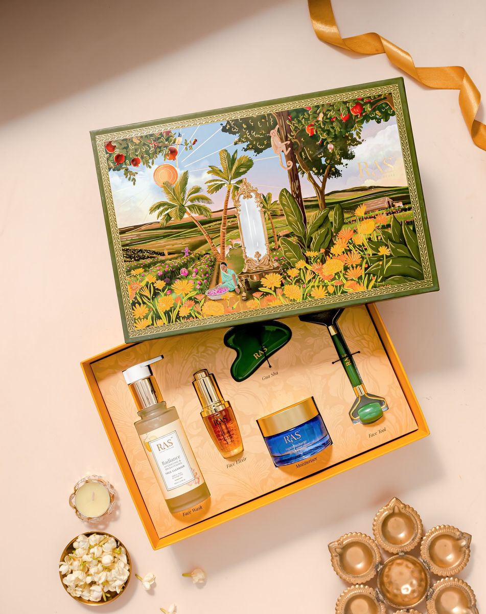 RAS gift box product photography by Team TSB